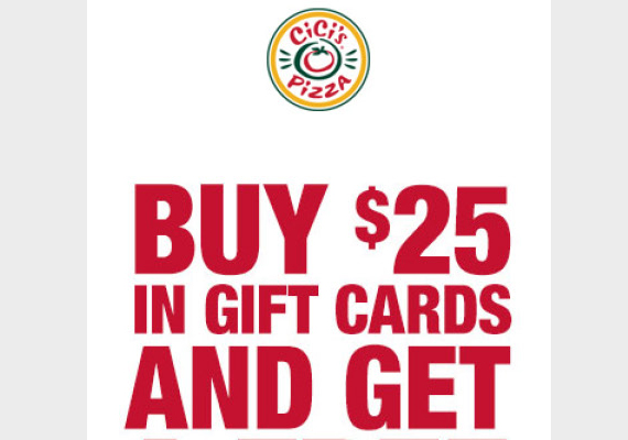 Cici's Cross Responsive Email Template Mobile View